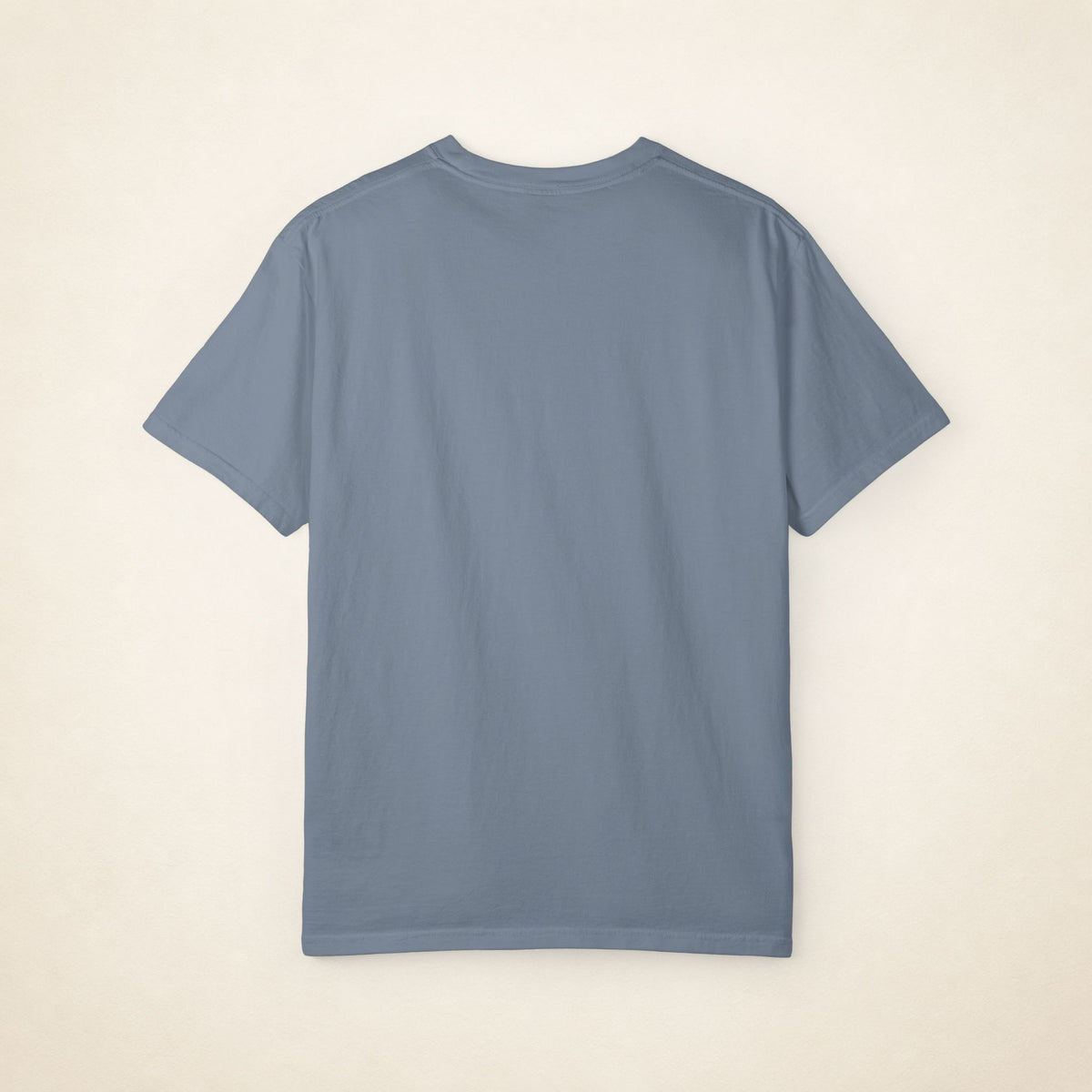 MadeInPinas HIBLA — Filipino Heritage Heavyweight Tee in Blue Jean, back view