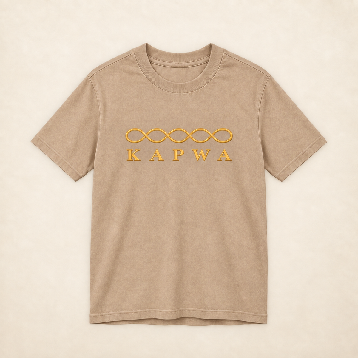 MadeInPinas KAPWA — Everyday Essentials Heavyweight Tee in Pigment French Oak, front view