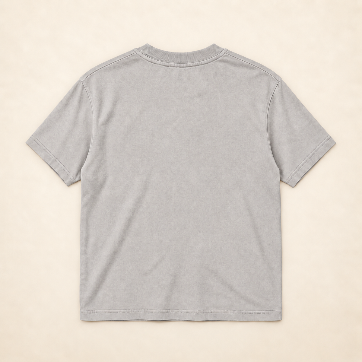 MadeInPinas KAPWA — Everyday Essentials Heavyweight Tee in Pigment Lunar Rock, back view