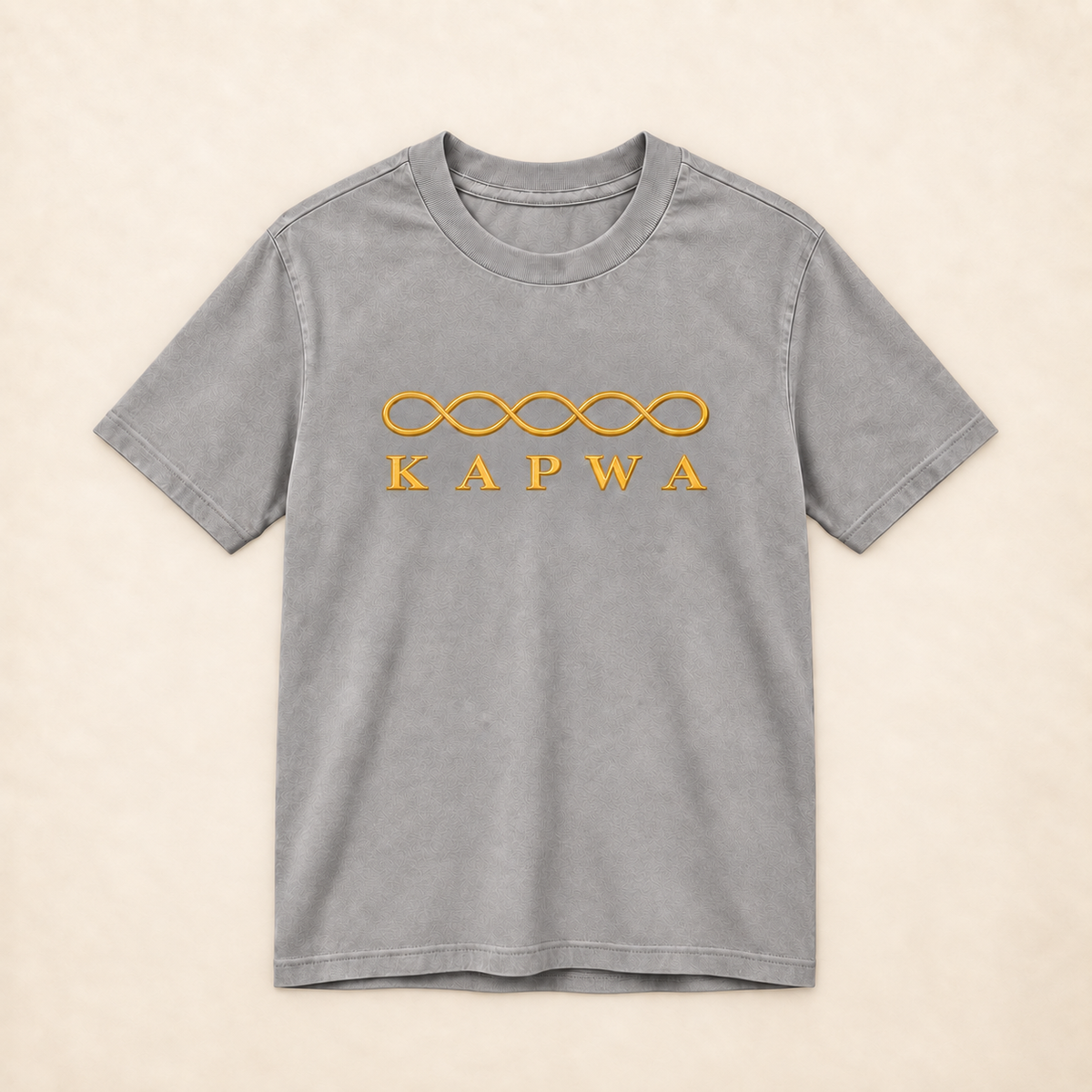 MadeInPinas KAPWA — Everyday Essentials Heavyweight Tee in Pigment Lunar Rock, front view