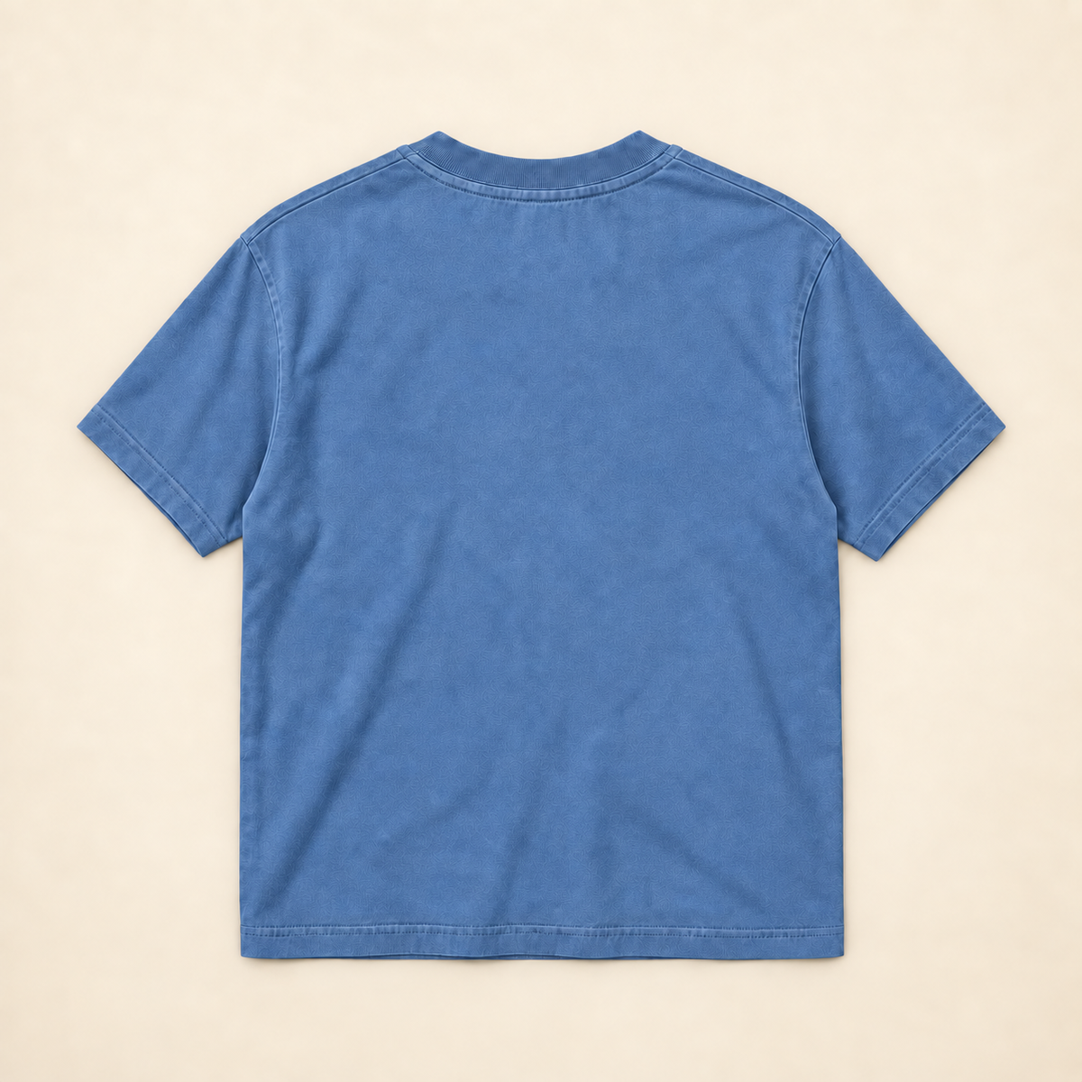MadeInPinas PADAYON — Everyday Essentials Heavyweight Tee in Pigment Pebble Blue, back view