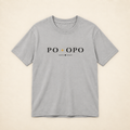 MadeInPinas PO & OPO Heavyweight Tee in Pigment Lunar Rock, front view