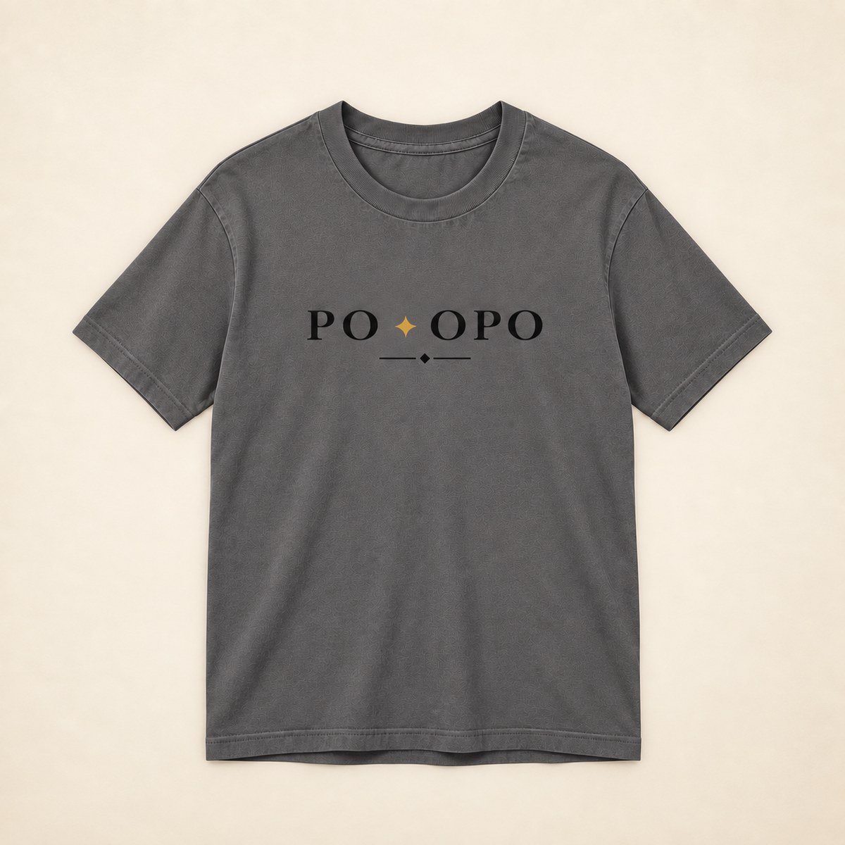 MadeInPinas PO & OPO Heavyweight Tee in Pigment Tornado, front view