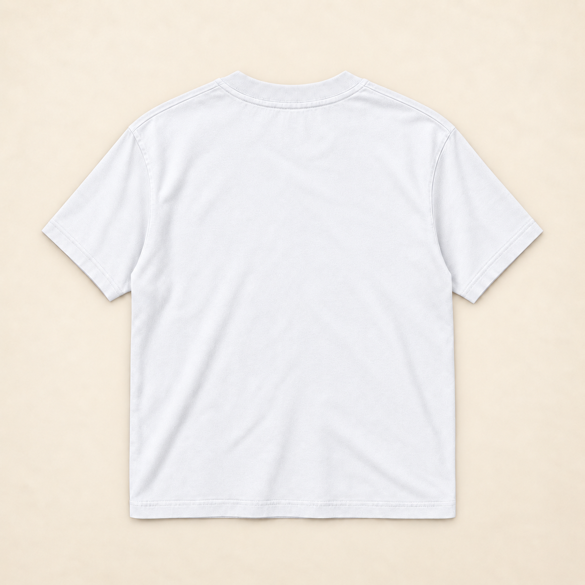 MadeInPinas PO & OPO Heavyweight Tee in White, back view