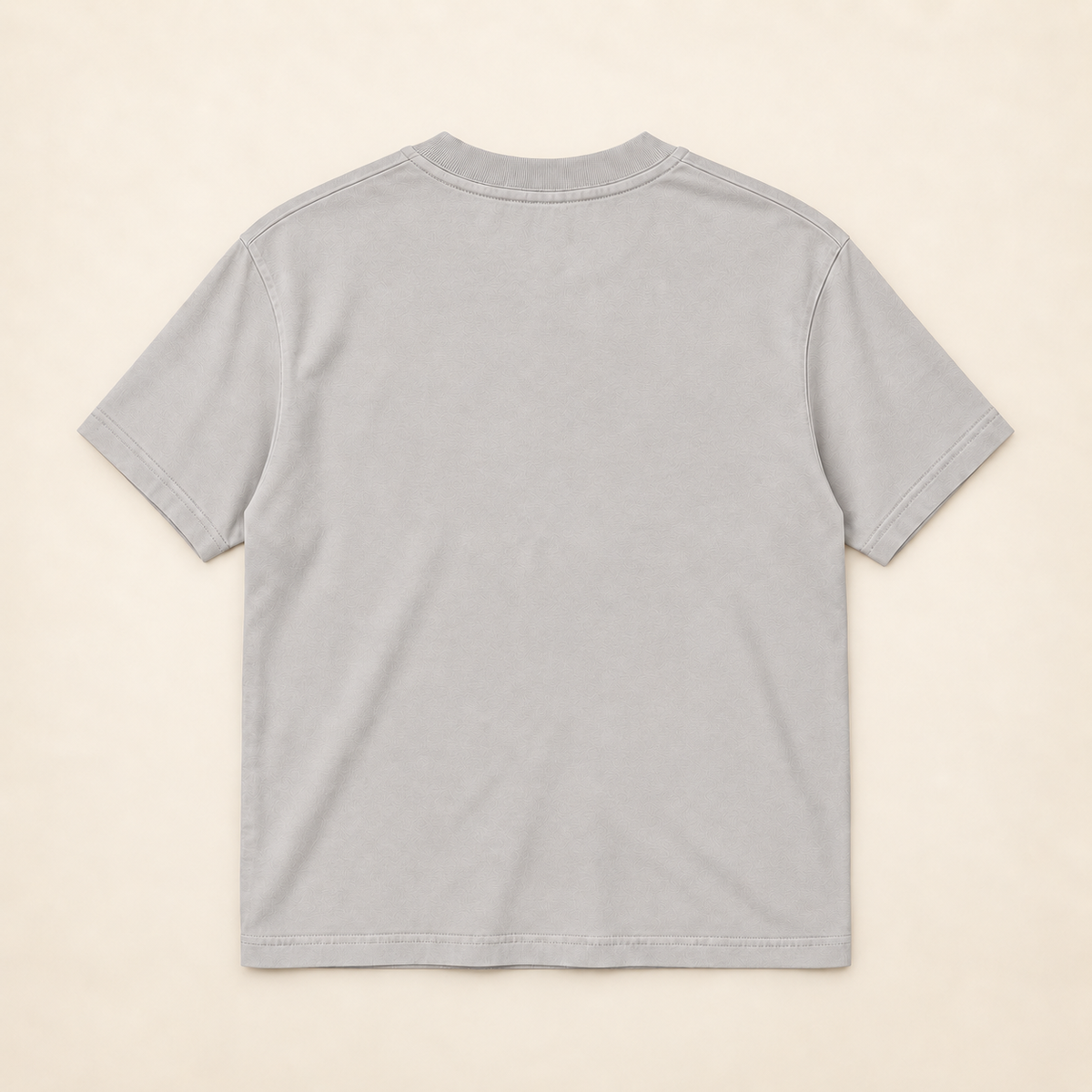 MadeInPinas PUSO Heavyweight Tee in Pigment Lunar Rock, back view