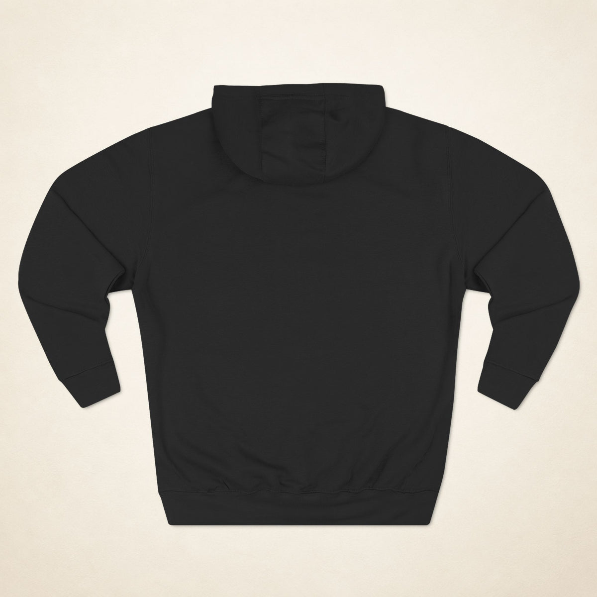 MadeInPinas Puso Hoodie in Black, back view