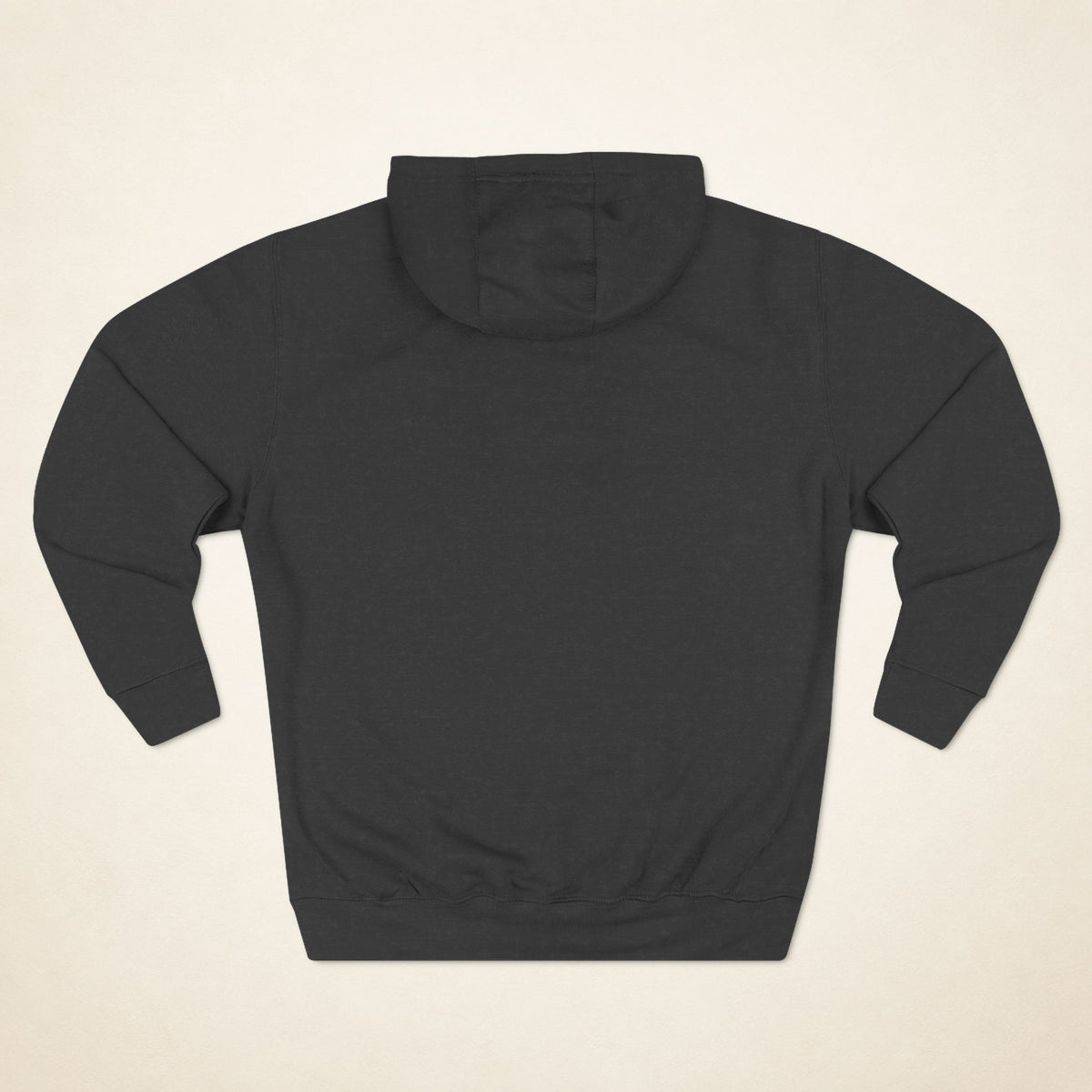 MadeInPinas Puso Hoodie in Charcoal Heather, back view