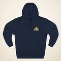 MadeInPinas Puso Hoodie in Navy, front view