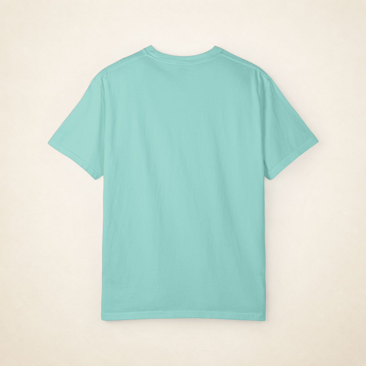 MadeInPinas UGAT — Filipino Heritage Heavyweight Tee in Chalky Mint, back view